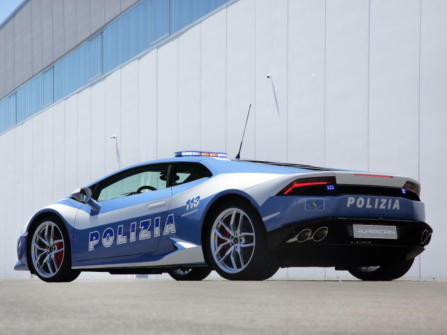  Lamborghini Huracan LP610-4 Polizia 2014 года  (фото 2 из 3)